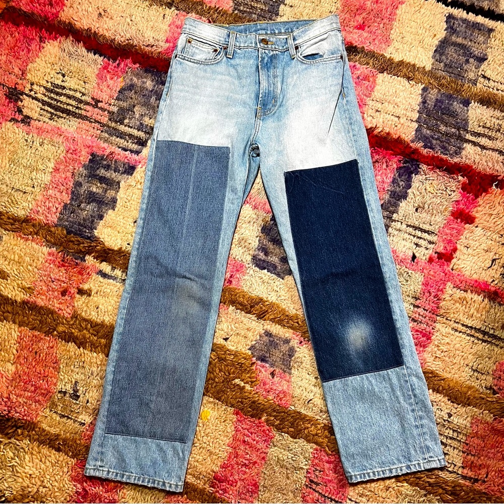 B SIDES Patchwork Jean Size 26